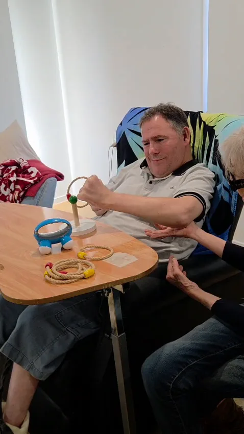 Brian's physio session
